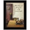 "What I love Most" By Susan Boyer, Ready to Hang Framed Print, Black Frame