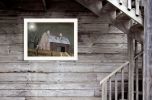 "Midnight Moon" by Billy Jacobs, Ready to Hang Framed Print, White Frame