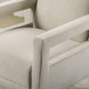 28.5" Wide Hollow Shape Arm Accent Chair