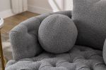 COOLMORE Modern swivel accent chair barrel chair for hotel living room / Modern leisure chair
