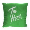 Marshall OFFICIAL NCAA "Invert" Woven Pillow; 20" x 20"