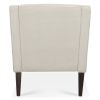 28.5" Wide Hollow Shape Arm Accent Chair