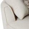 Swivel Accent Barrel Chair with 5 Movable Pillow 360 Degree Swivel Round Sofa Chair for Living Room,Bedroom, Hotel, Beige