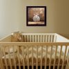"Ruby the Rabbit" by Bonnie Mohr, Ready to Hang Framed Print, Black Frame