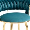COOLMORE Bar Stools with Back and Footrest Counter Height Bar Chairs