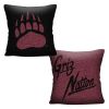 Montana OFFICIAL NCAA "Invert" Woven Pillow; 20" x 20"