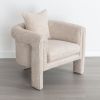 Modern Style Accent Chair Armchair for Living Room, Bedroom, Guest Room,Office,Beige